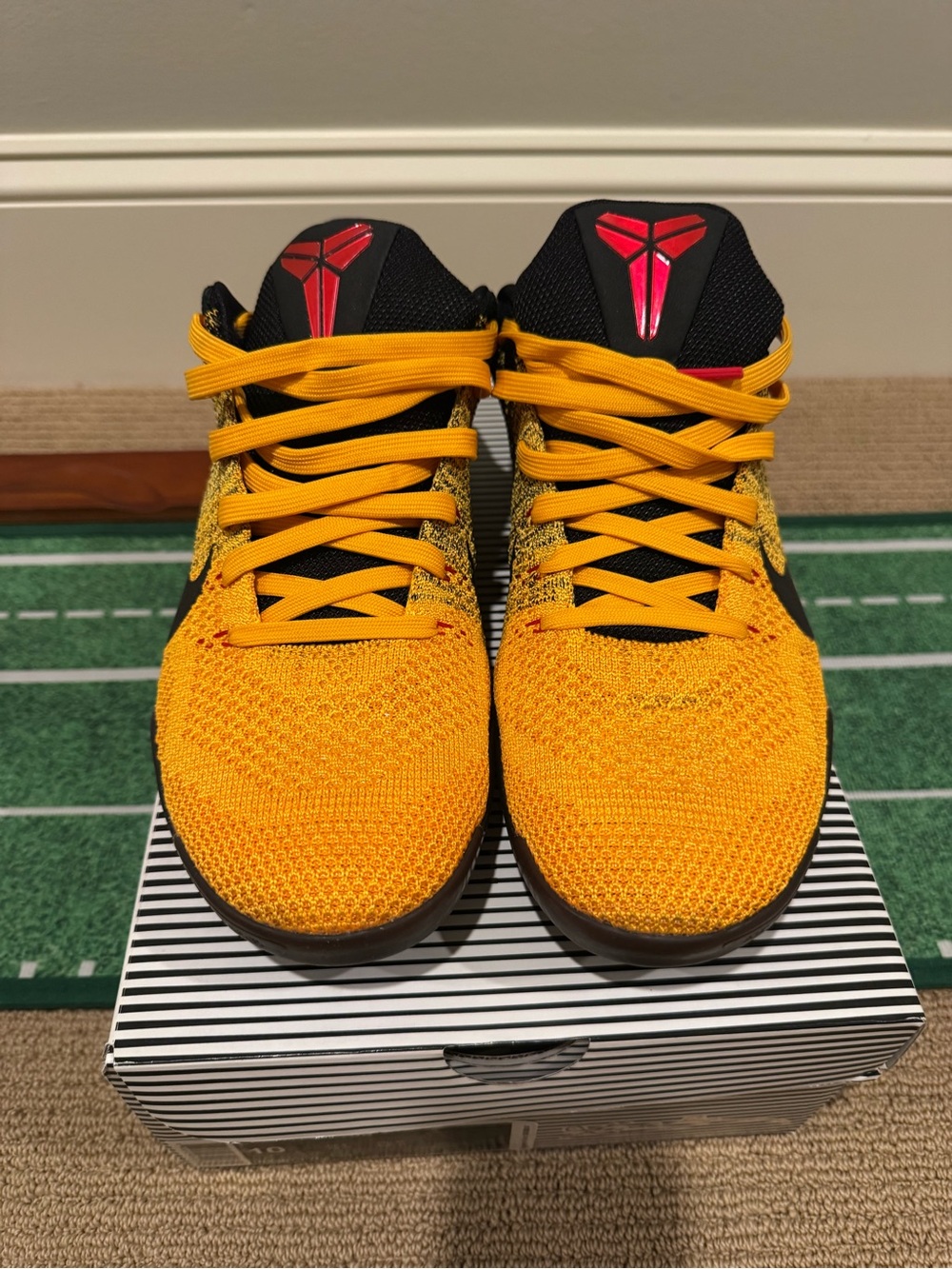 Nike Kobe Elite Low -  “Bruce Lee” Yellow/Black (10)